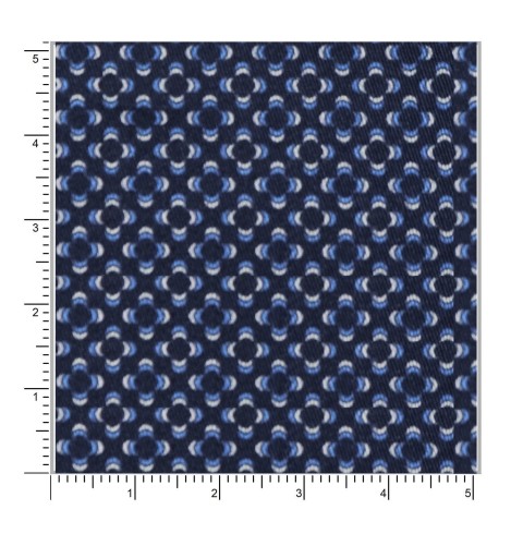 Blue PRT2400 - 100% cotton printed shirts