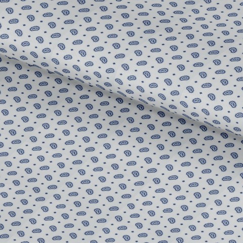 White PRT2407 - 100% cotton printed shirts