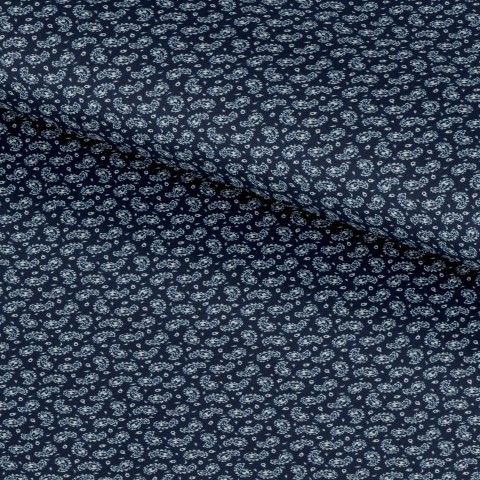 Blue PRT2411 - 100% cotton printed shirts