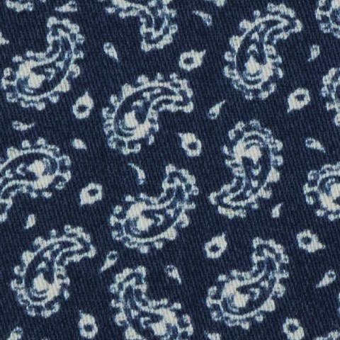Blue PRT2411 - 100% cotton printed shirts