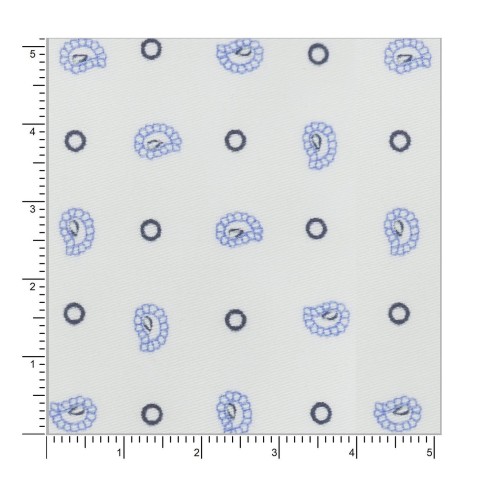 White PRT2415 - 100% cotton printed shirts