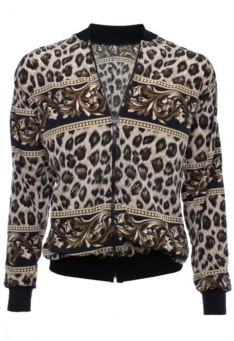 คาดิแกนลายเสือ ตัดลายคลาสสิค