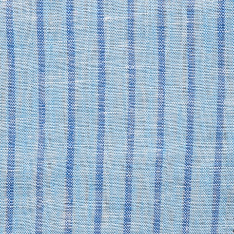 Blue Pinstripe Linen Shirts