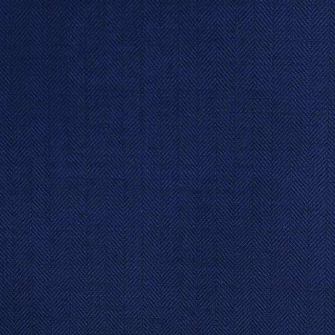 BLUE SPACE HERRINGBONE WOOL BLEND