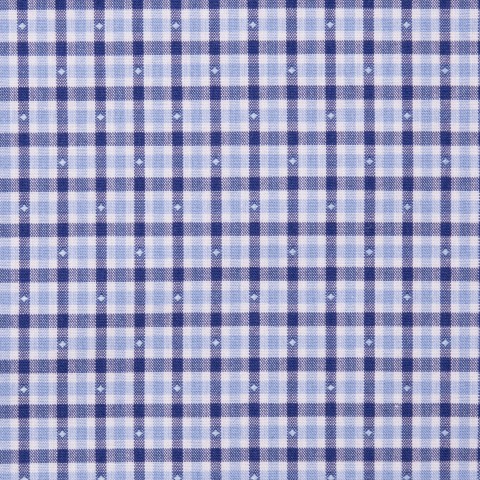 Blue Check Cotton Shirts