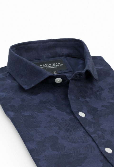 BLUE CAMO SHIRT