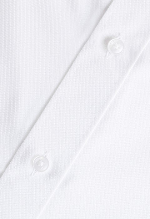 WHITE BAND COLLAR SHIRT