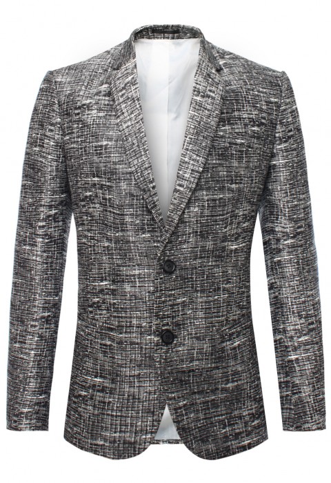 เสื้อสูท ผ้าทอลายเส้น