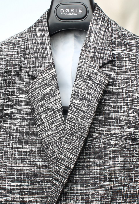 เสื้อสูท ผ้าทอลายเส้น