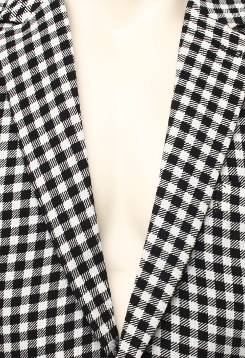 เสื้อสูท ลายตารางเล็ก