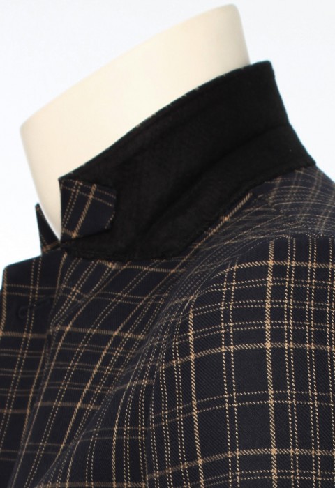 เสื้อสูทผ้าวูลทอลาย