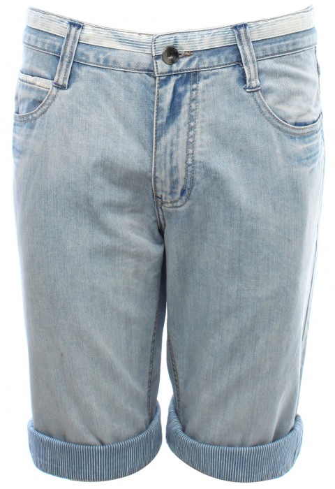 กางเกงยีนส์ขาสั้นสไตล์แคชชวล