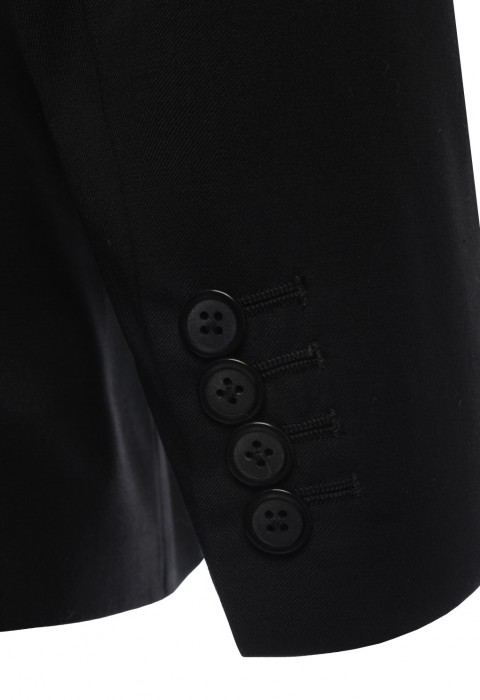 เสื้อสูทสีดำ ผ้าวูล (SuperBlack)