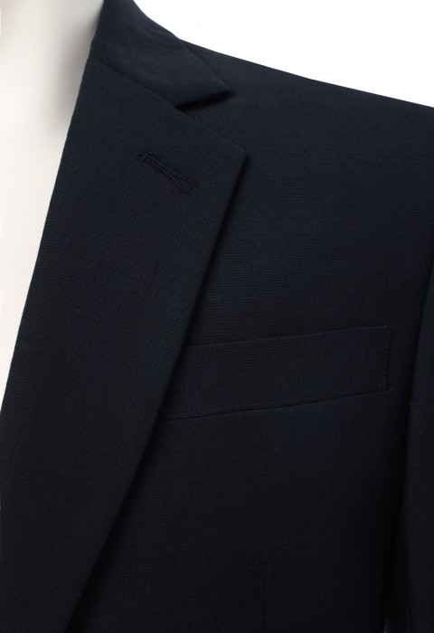 เสื้อสูทผ้าวูล สีกลมเข้ม