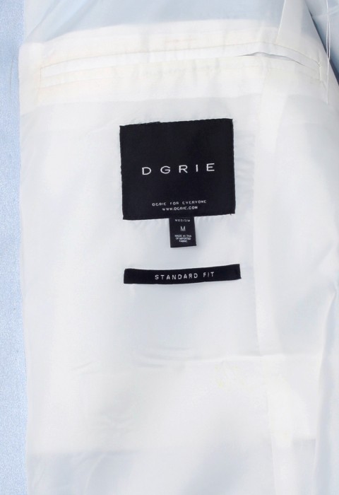 เสื้อสูทสีีีฟ้าปกกล้วยหอมตัดต่อผ้าซาติน