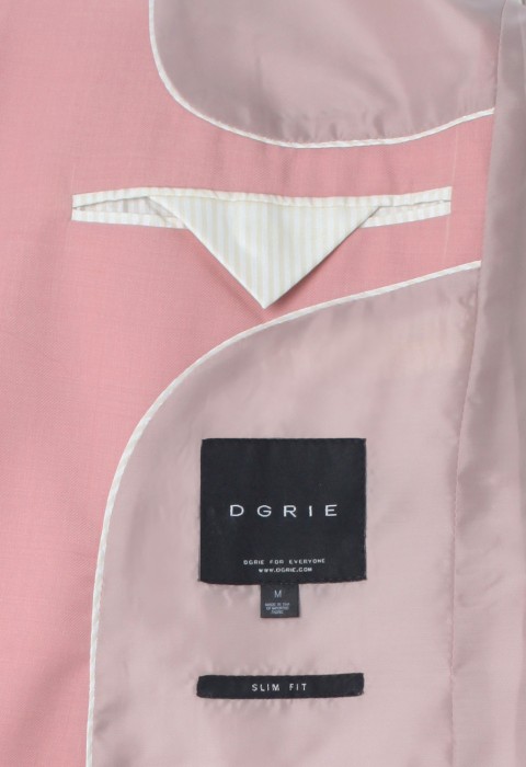 เสื้อสูทผ้าวูลสีโอรสพาสเทล