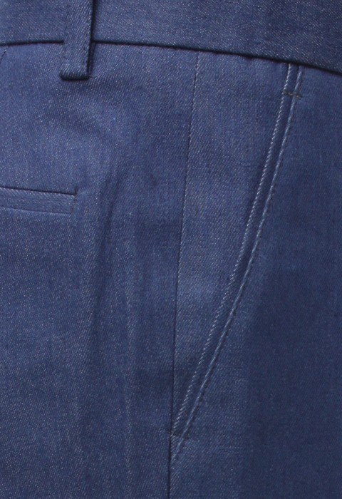 กางเกงยีนส์ขาสั้น กระเป๋าเฉียง