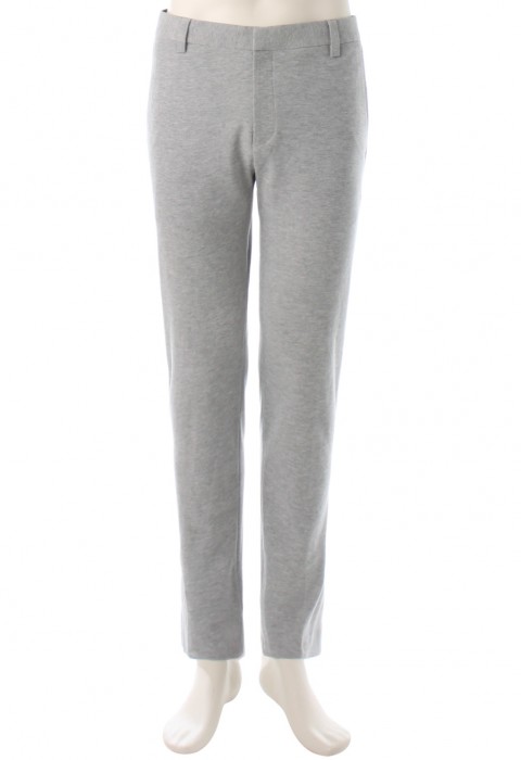 กางเกงผ้าคอตตอนยืด สีเทา