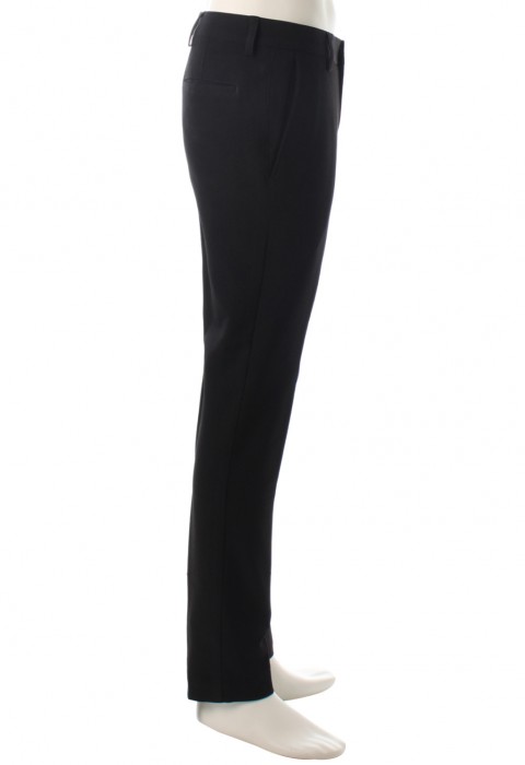 กางเกงสีดำทรงกระบอกเล็กมาตรฐาน