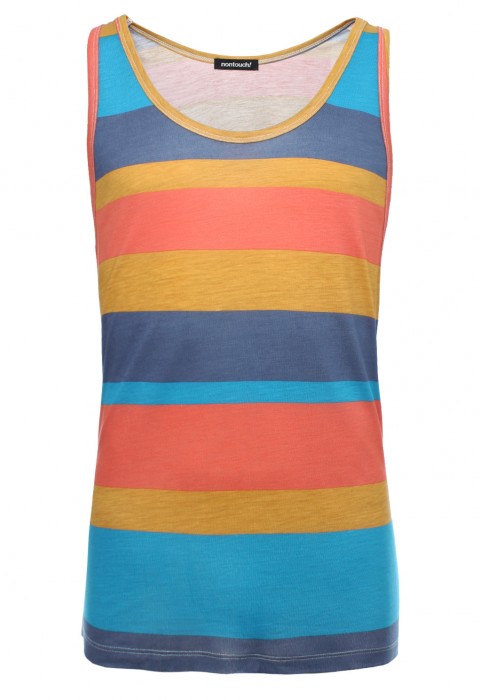 เสื้อกล้ามลายทางสลับสี