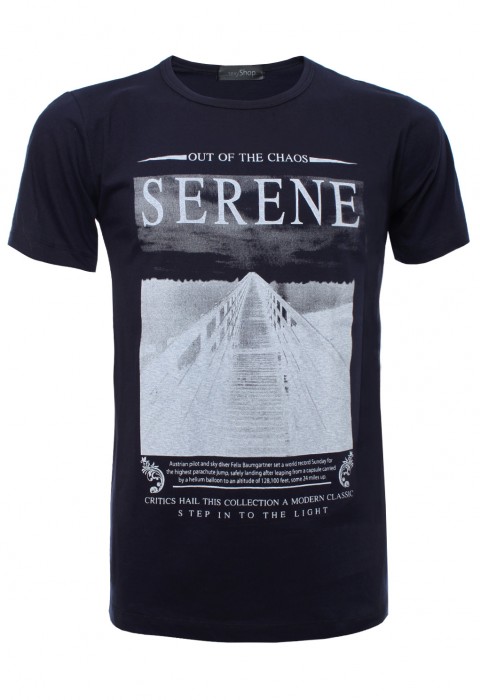 เสื้อยืดสีกลมพิมพ์ลายภาพถ่าย