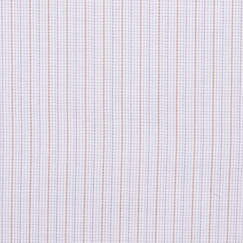 Brown Pinstripe Cotton Shirts