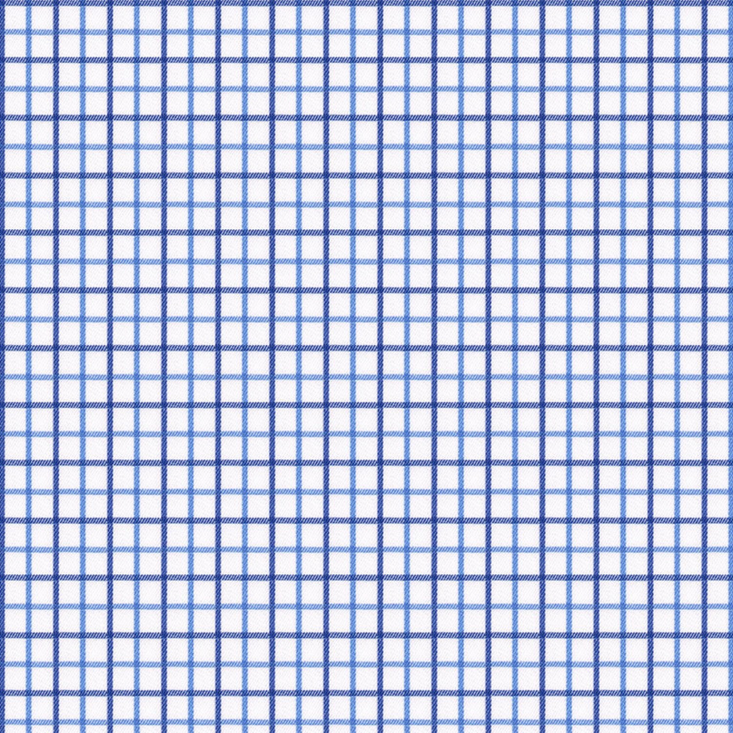 Blue 19416 - 2-Ply Cotton Shirt