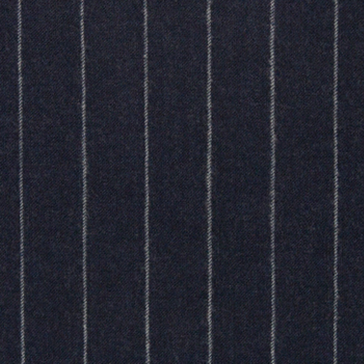 Navy Blue Chalk Striped Flannel Pants