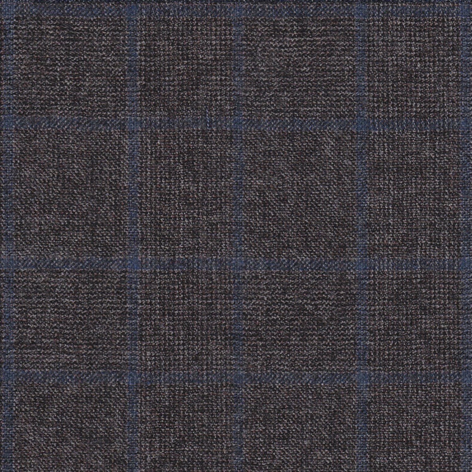 Grey 21334 - 120s Flannel Wool Pants