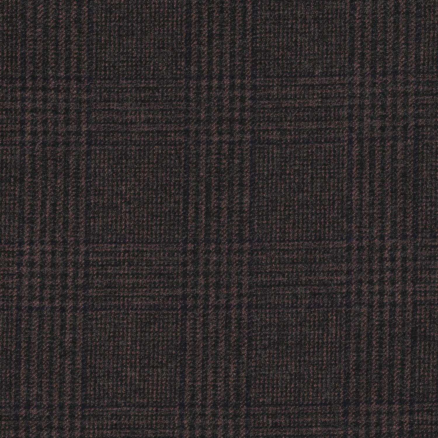 Brown 708093 - 100% Tweed Flannel Wool Suit