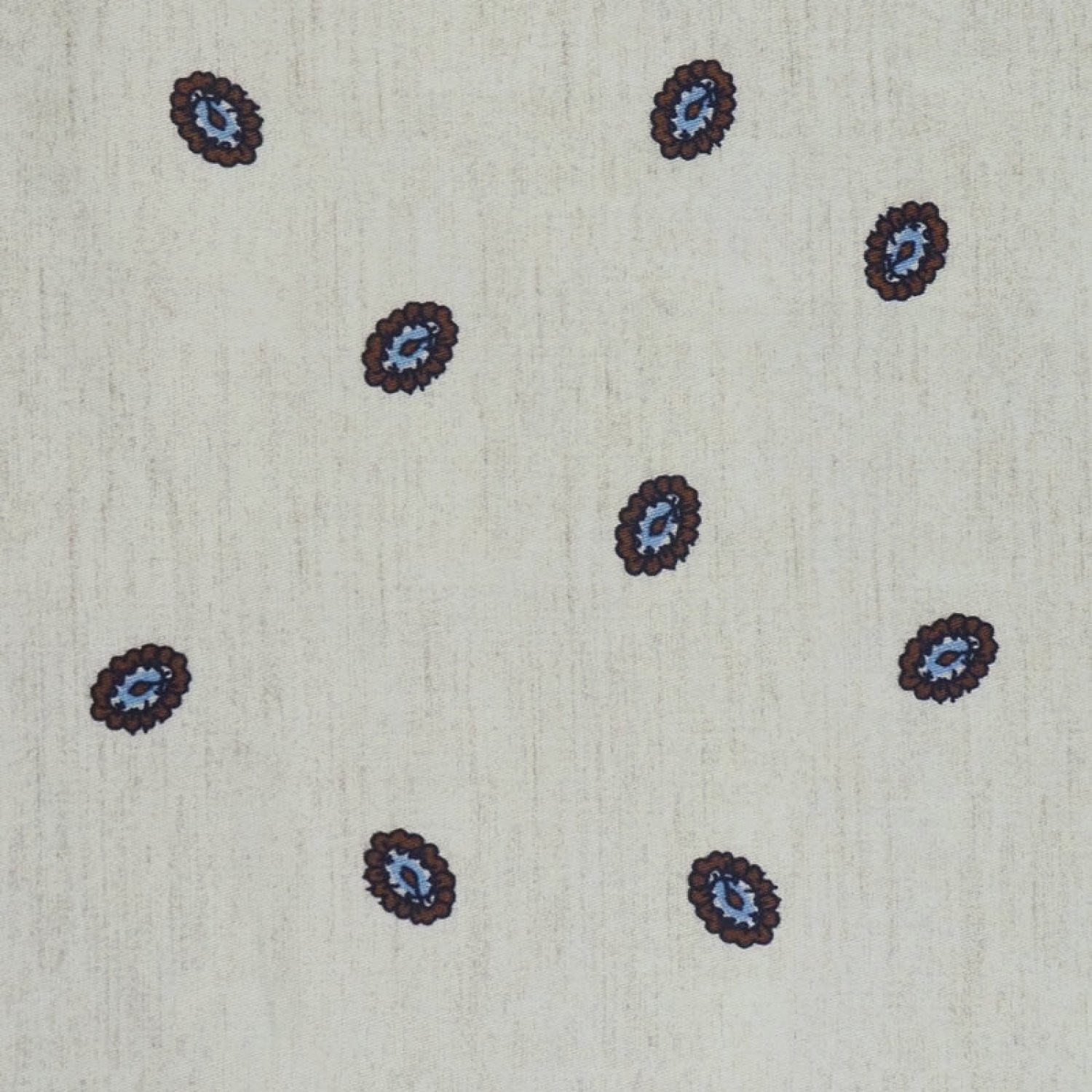 Cream PRT2375 - 100% cotton printed shirts