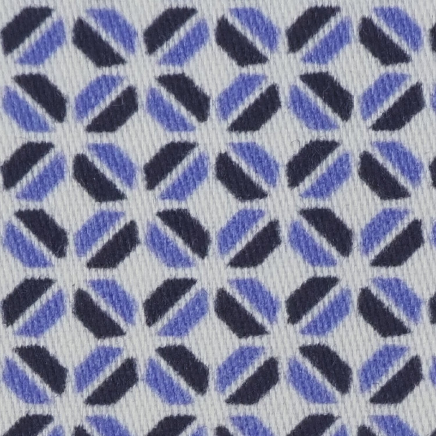 Blue PRT2385 - 100% cotton printed shirts