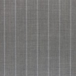 Brown Gray Big Chalk Striped Suit