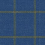 Blue 25010-8 - Wool Silk Linen Suit