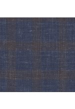 Blue 103010 - Wool Silk Linen Stretch Suit