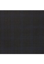Dark Grey Navy Blue Windows Pants