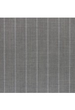 Brown Gray Big Chalk Striped Suit