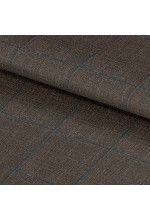 Brown 25065 - Wool Silk Linen Suit