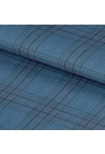 Blue 25079 - Wool Silk Linen Pants