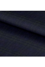 Blue 25095 - Wool Silk Linen Pants