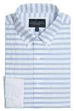 BLUE HORIZONTAL STRIPE SHIRT