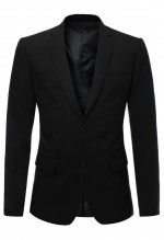 เสื้อสูทสีดำ กระเป๋าทรง Slim (จัดส่ง 5-7 วัน)