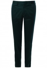 กางเกงขายาว สีเขียว Cotton Spendex