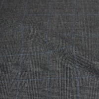 Grey 21308-2 - 120s Flannel Wool Suit