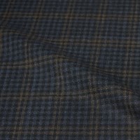 Blue 21315-2 - 120s Flannel Wool Pants