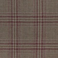 Brown 21317-4 - 120s Flannel Wool Pants