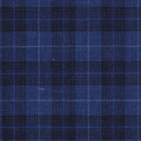 Blue 25045 - Wool Silk Linen Suit