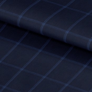 Blue 100330 - 100% Wool Pants