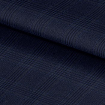 Blue 212529-1 - 100% Wool Suit