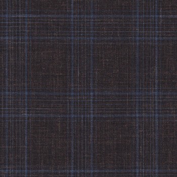 Brown 25025 - Wool Silk Linen Pants
